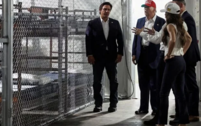 MIGRANTES DETENIDOS EN FLORIDA YA SON ENVIADOS A ‘ALCATRAZ DE LOS CAIMANES»